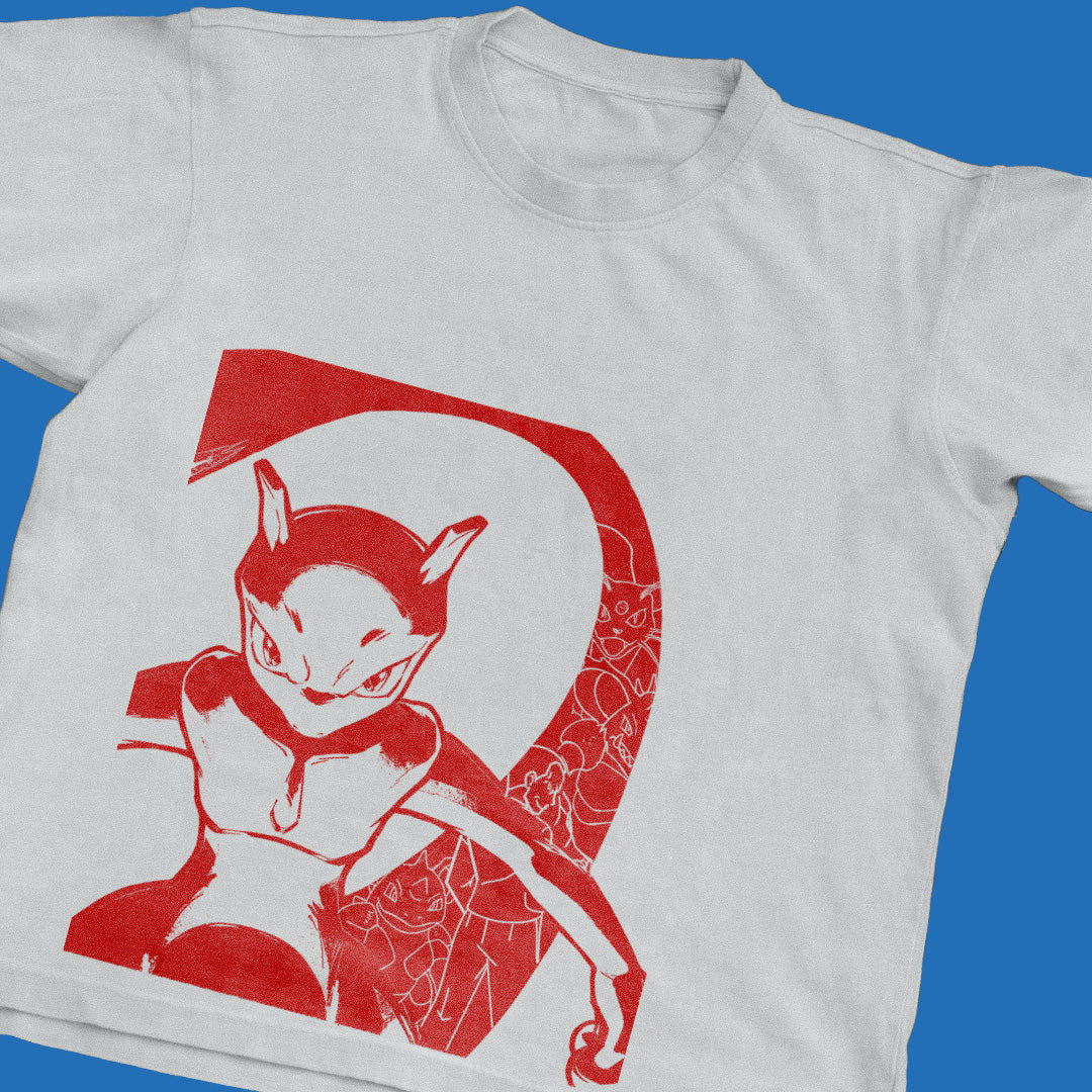 MewTwo Solid Tee