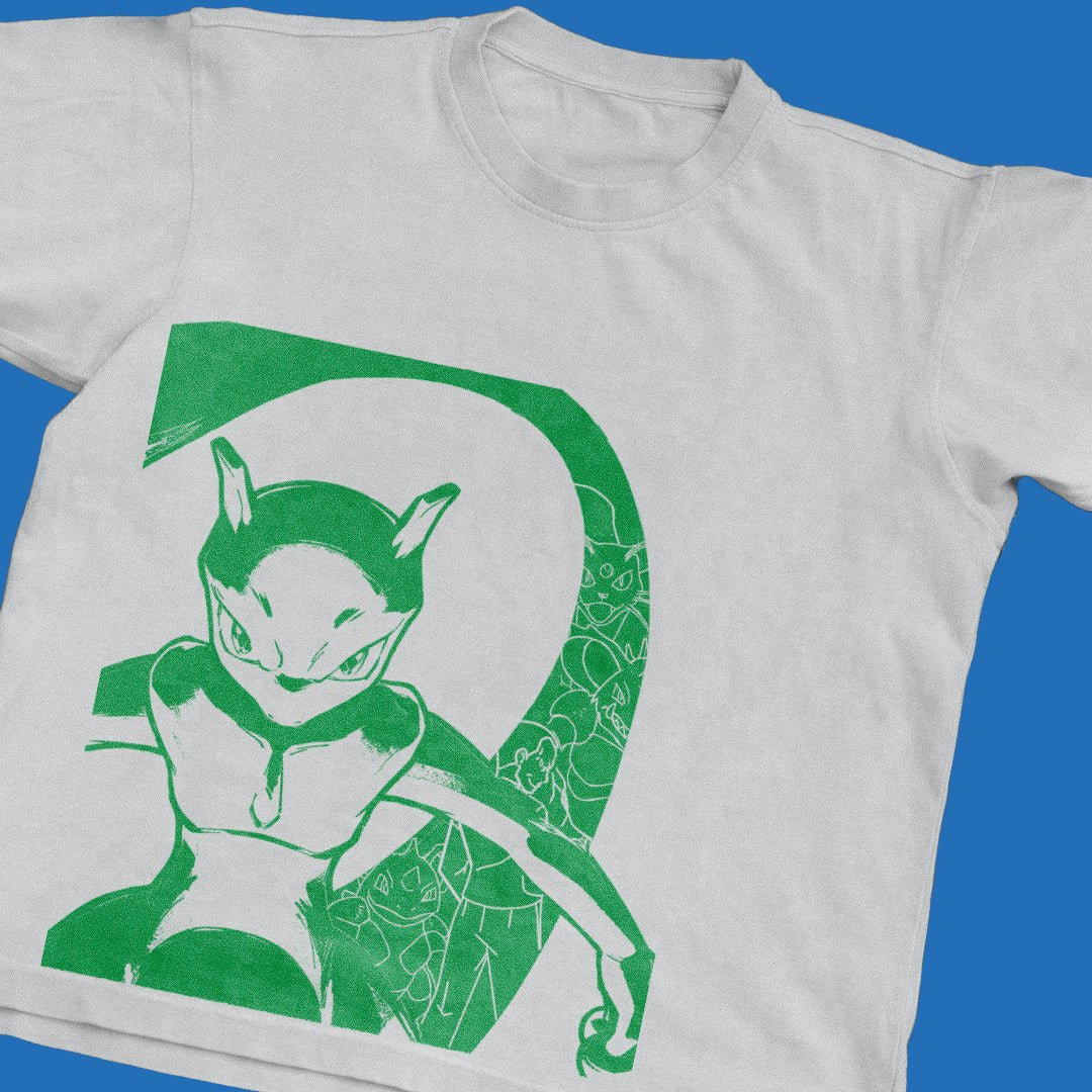 MewTwo Solid Tee