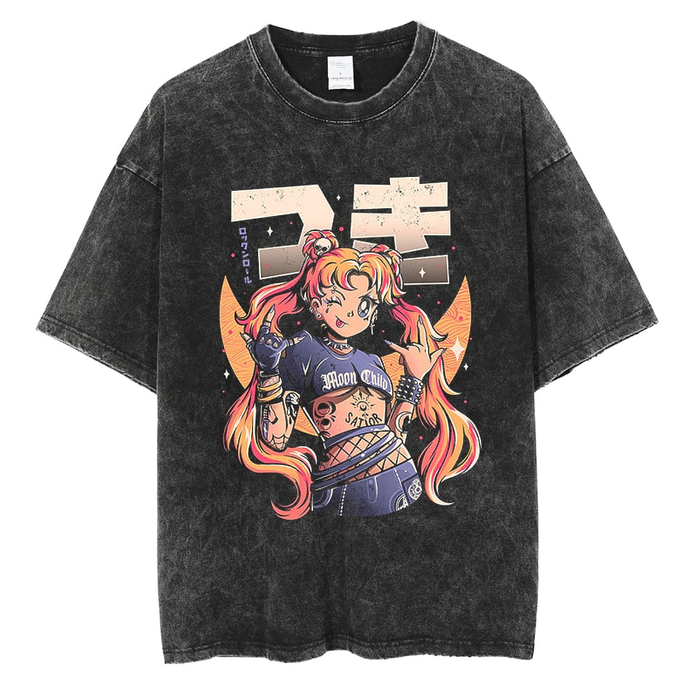 Sailor Moon Punk Rock Tee