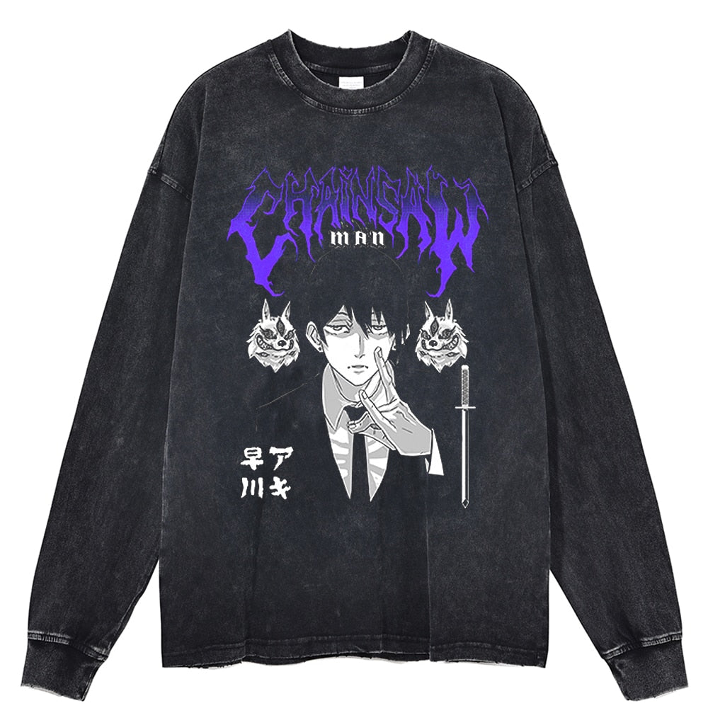Chainsaw Man Aki Hayakawa Long-Sleeve