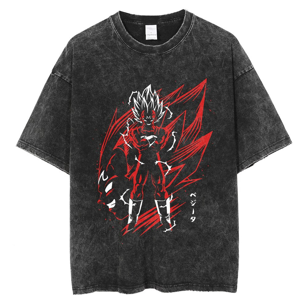 Majin Vegeta Red Tee