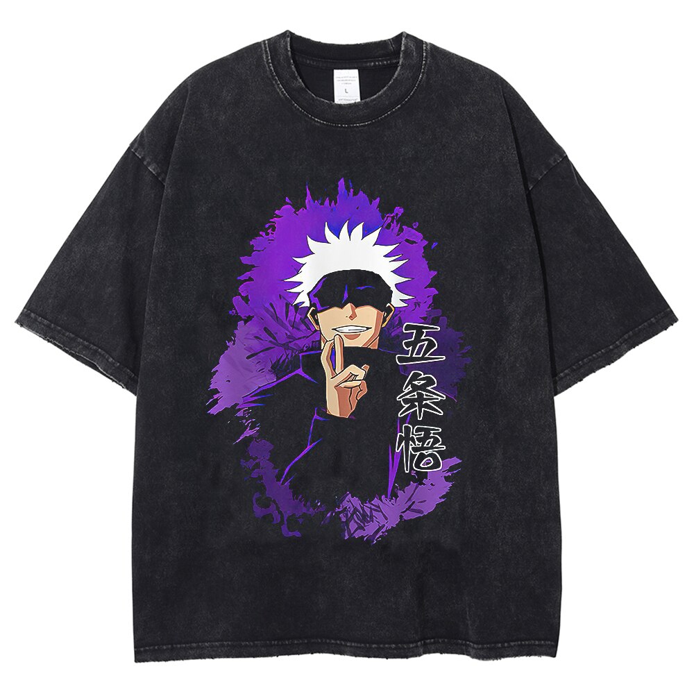 Satoru Gojo Purple Stance Tee