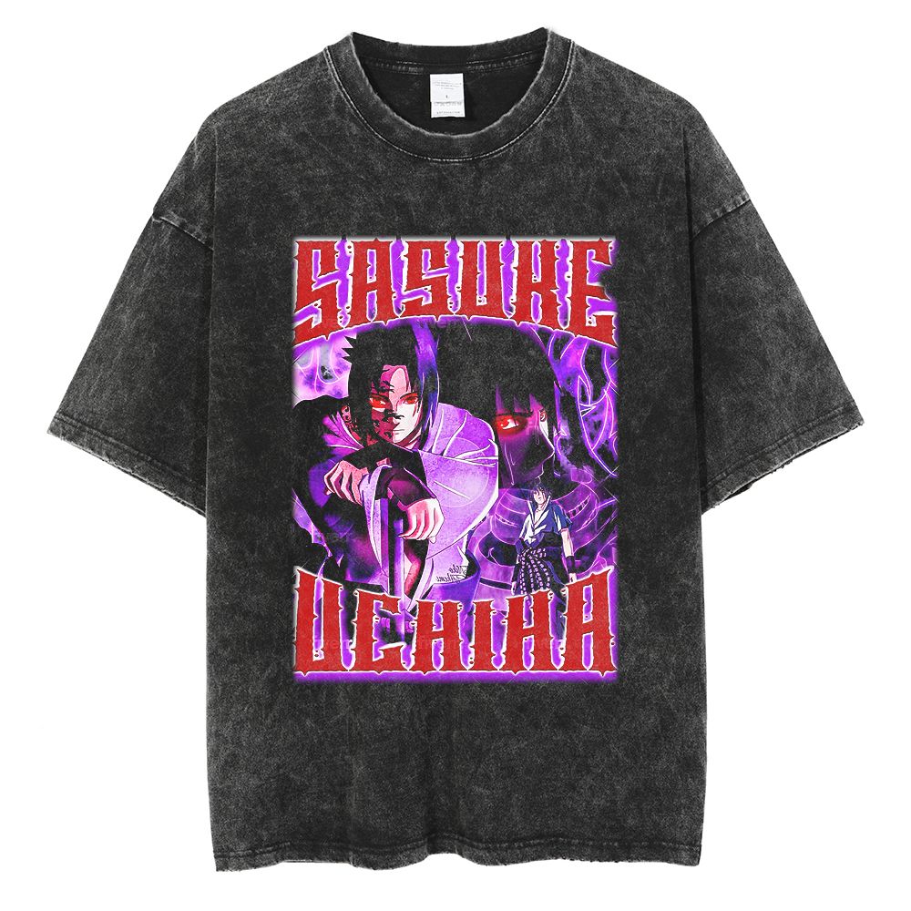 Sasuke Uchiha Retro Tee