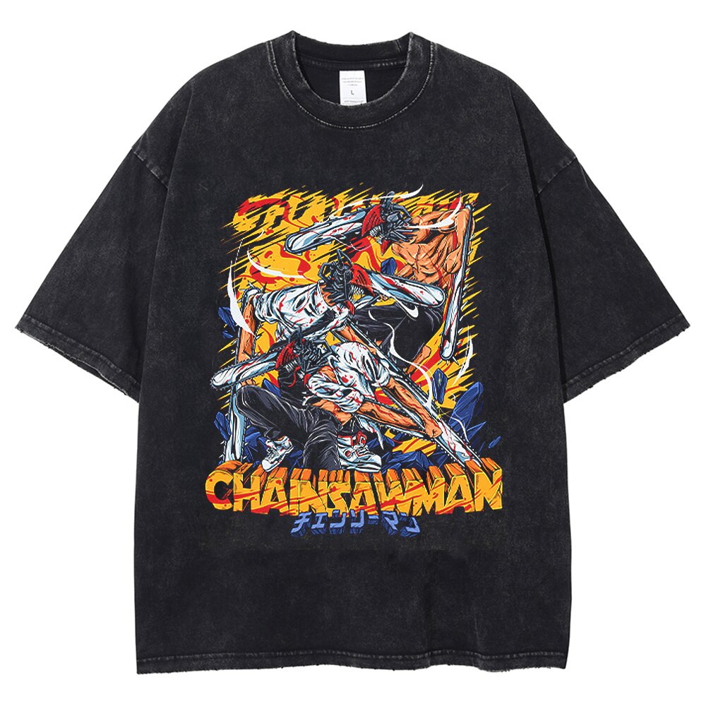 Chainsaw Man Retro Tee