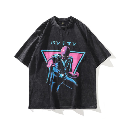 One Punch Man Retro Tee