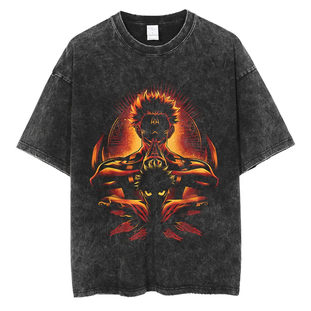 Jujutsu Kaisen Yuji Itadori Glowing Tee