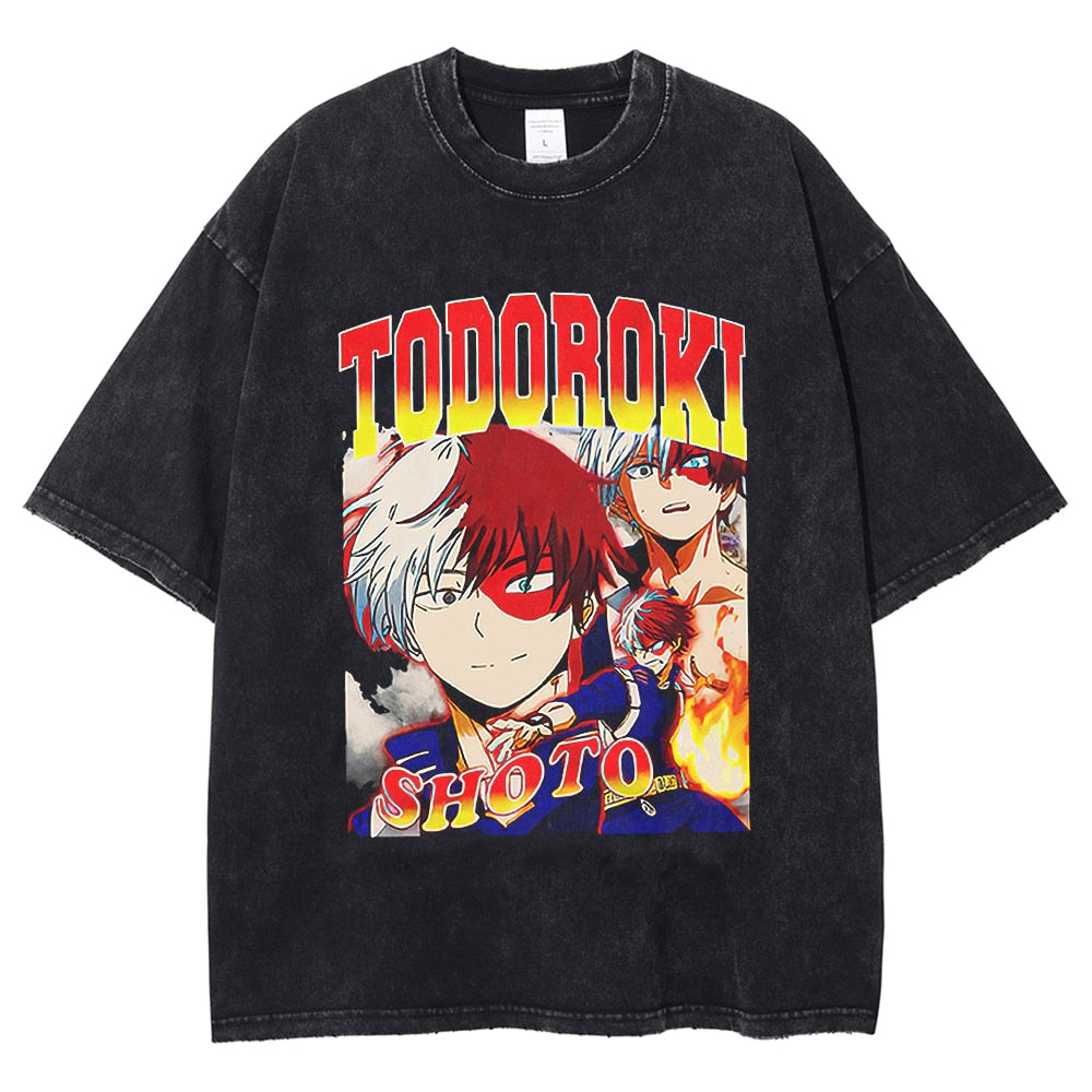 Shoto Todoroki Retro Tee