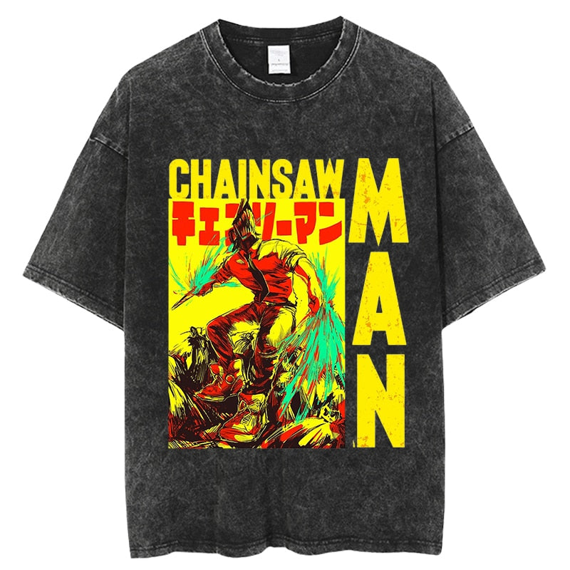 Chainsaw Man Title Tee