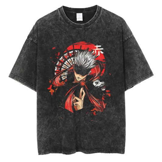 Satoru Gojo Red Stance Tee