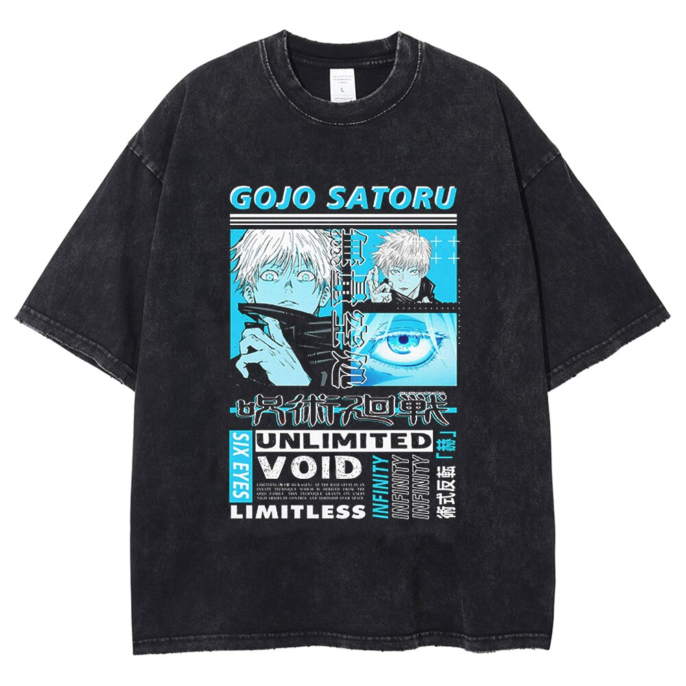 Gojo Satoru Retro Tee