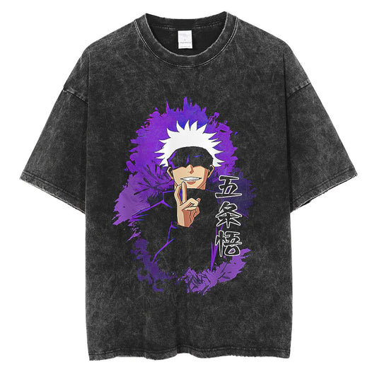 Satoru Gojo Purple Stance Tee