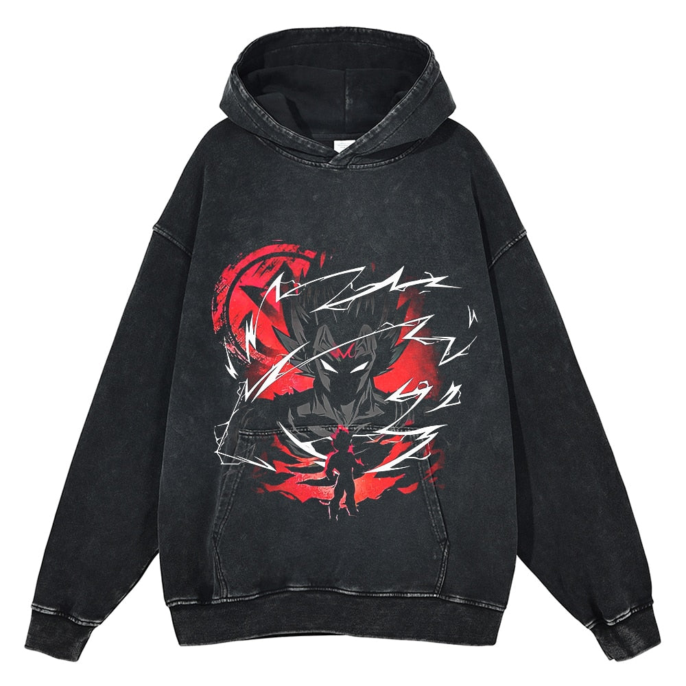 Majin Vegeta Aura Hoodie