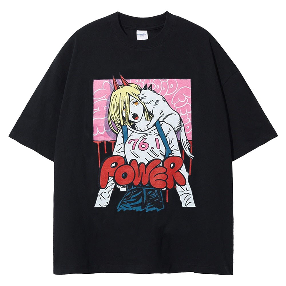 Chainsaw Man Power Cat Tee