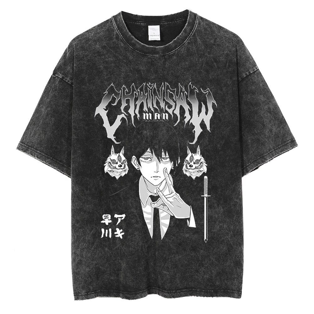 Chainsaw Man Aki Hayakawa Tee