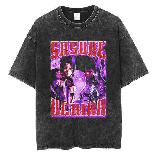 Sasuke Uchiha Retro Tee