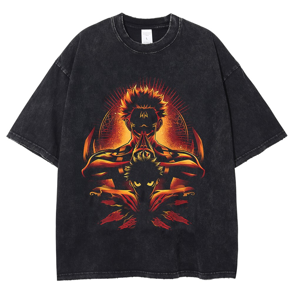 Jujutsu Kaisen Yuji Itadori Glowing Tee