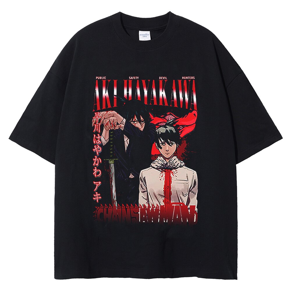 Chainsaw Man Aki Hayakawa Tee